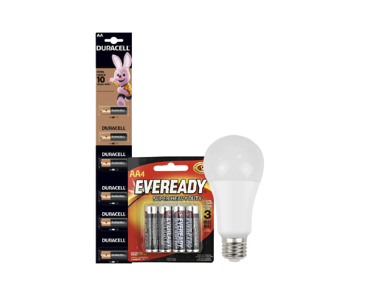 Pilas e iluminación