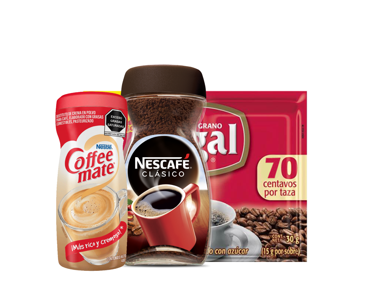 Café, Té y Sustitutos de Crema