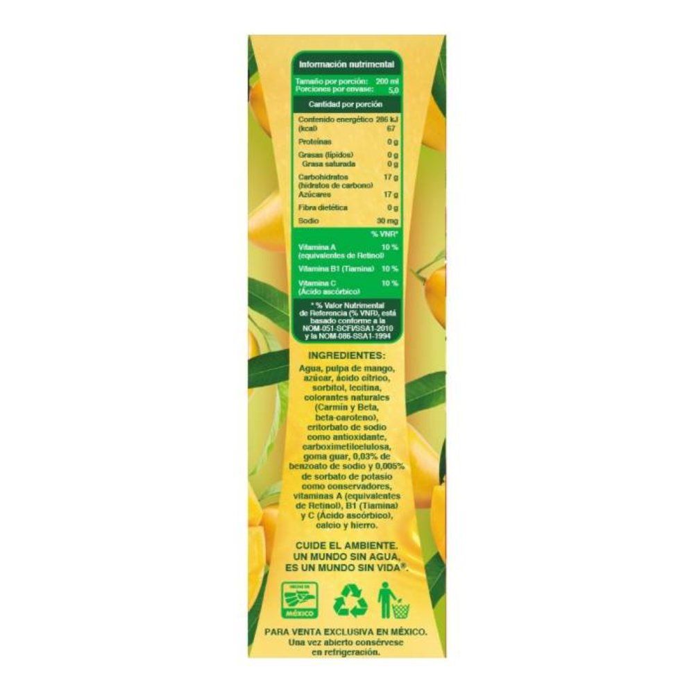 Jugo Boing Sabor Mango 1 Litro