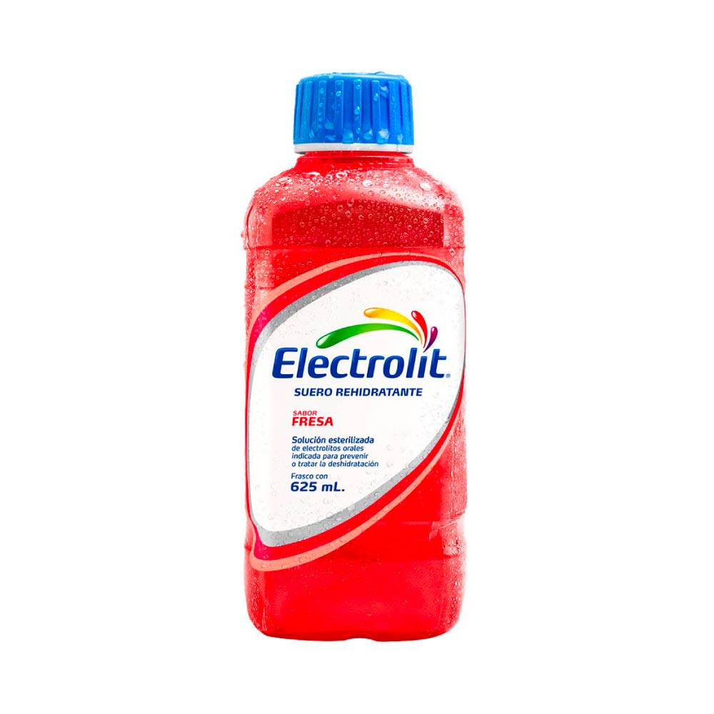 Electrolit Suero Rehidratante fresa 625 ml