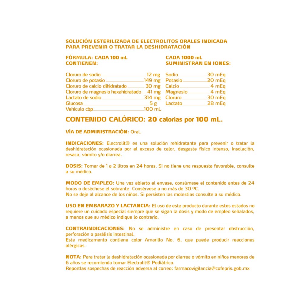 Electrolit Suero Manzana 12/625 Ml