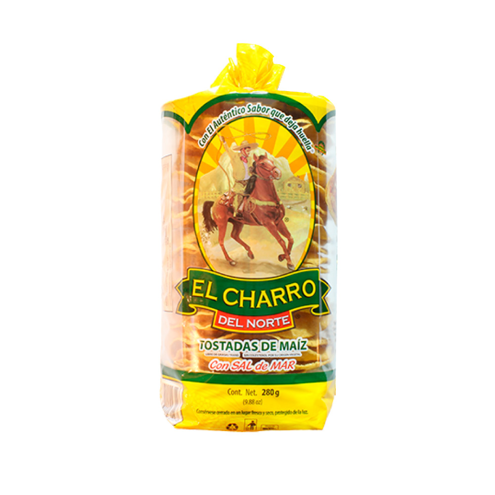 Tostadas Charro del Norte 280 g