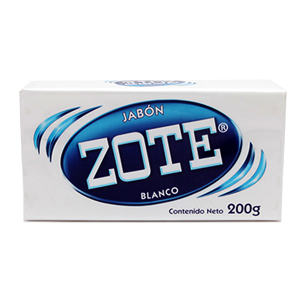 Jabón de Lavandería Zote Blanco 200 g Barra