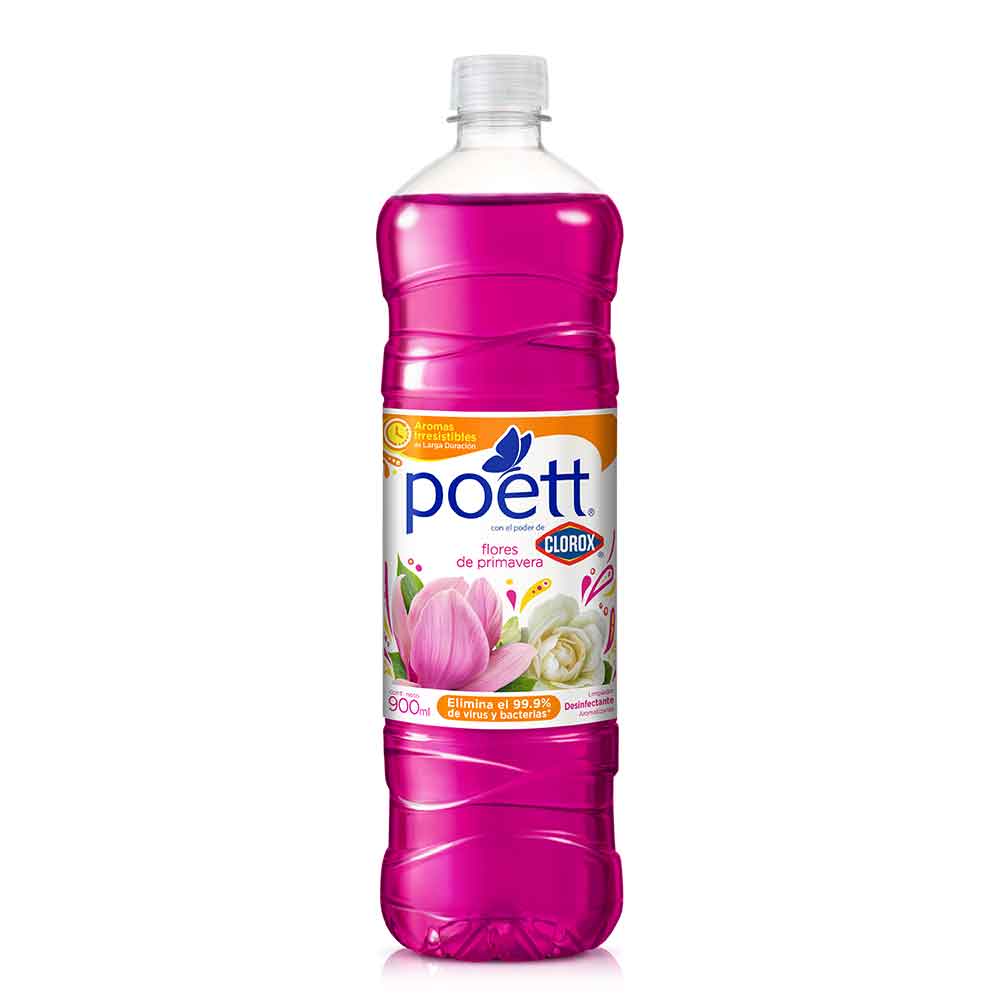 Poett Limpiador Multiusos Primavera 900 ml