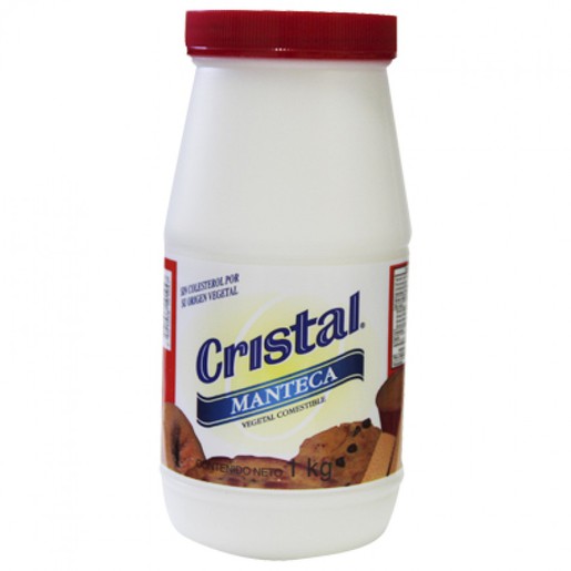 Manteca Vegetal Cristal 1 Kg