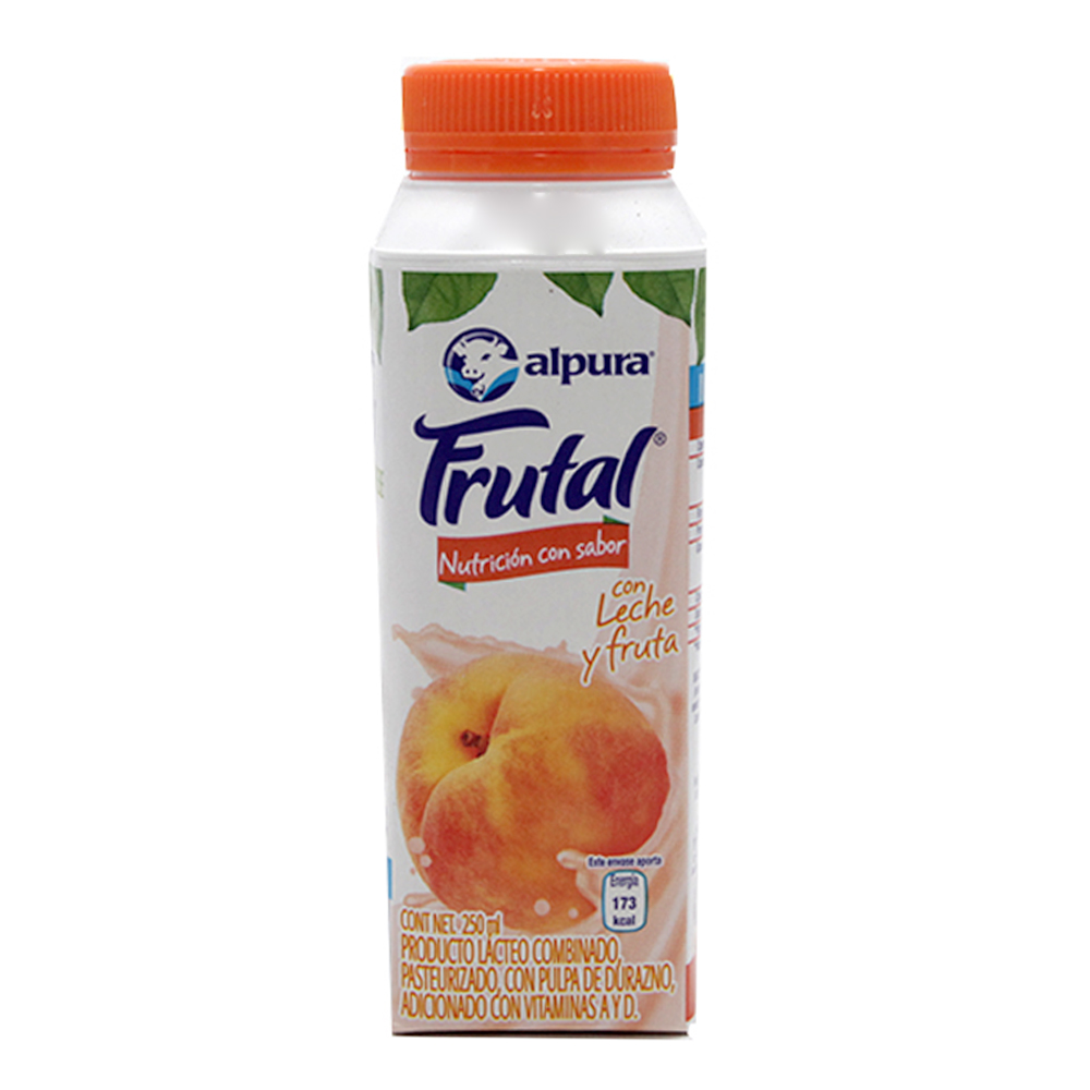 Leche Alpura Frutal Durazno 250 mililitros