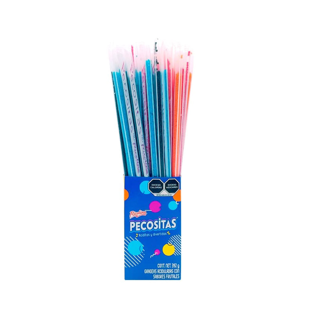 Grageas Pecositas Ricolino Paquete con 40 Piezas de 9.8 Gr