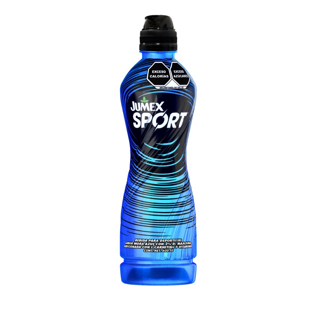 Bebida Rehidratante Jumex Sport Sabor Mora Azul 600 Mililitros