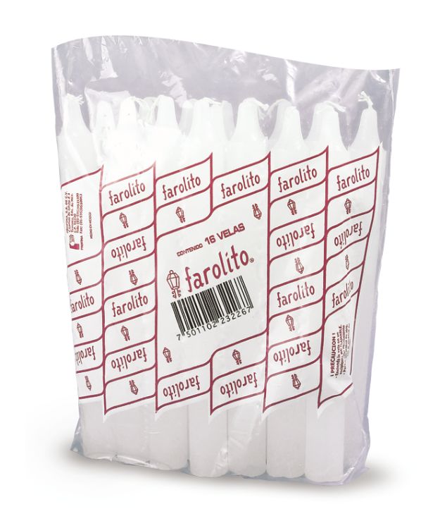 Farolito Vela 10/16 Pz