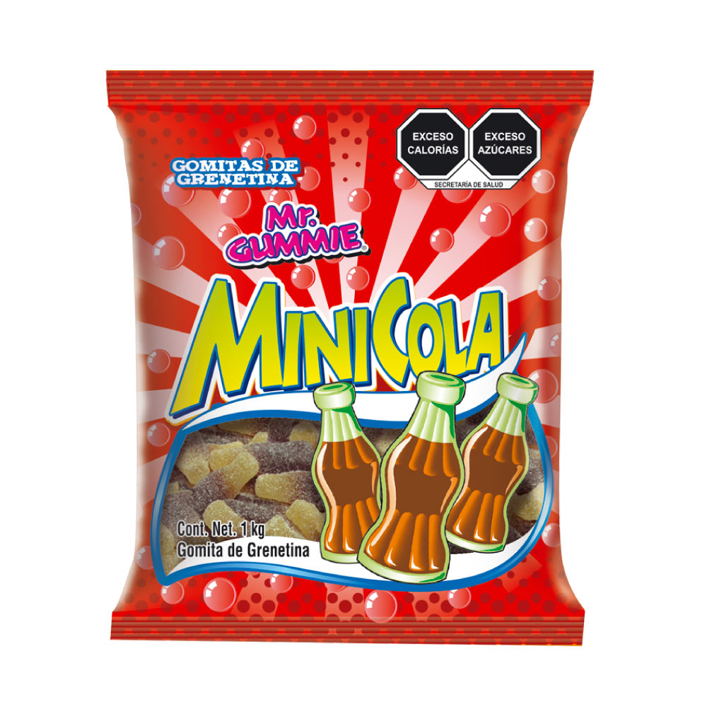 Mini Cola Mr Gummy 1 Kilo