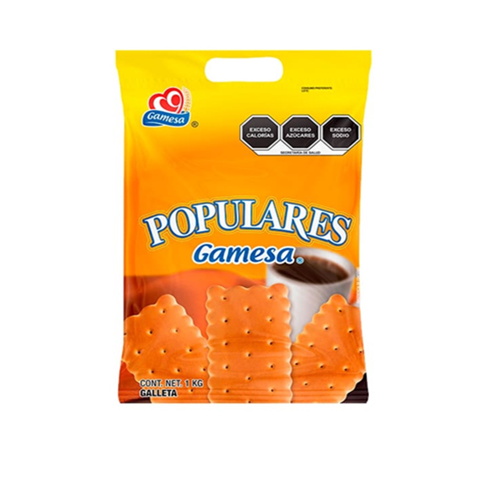 Gamesa Galletas Populares 1 Kg