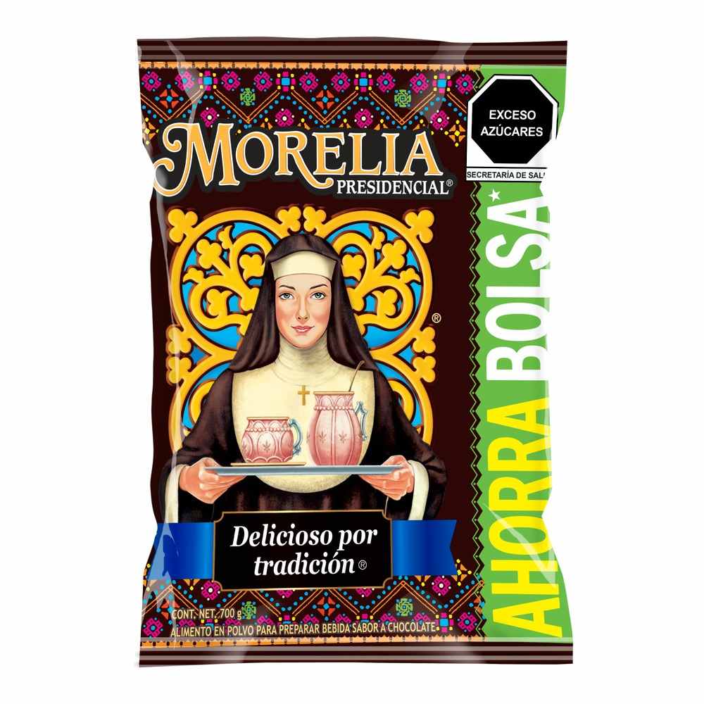 Chocolate En Polvo Morelia Presidencial Bolsa 700 gr