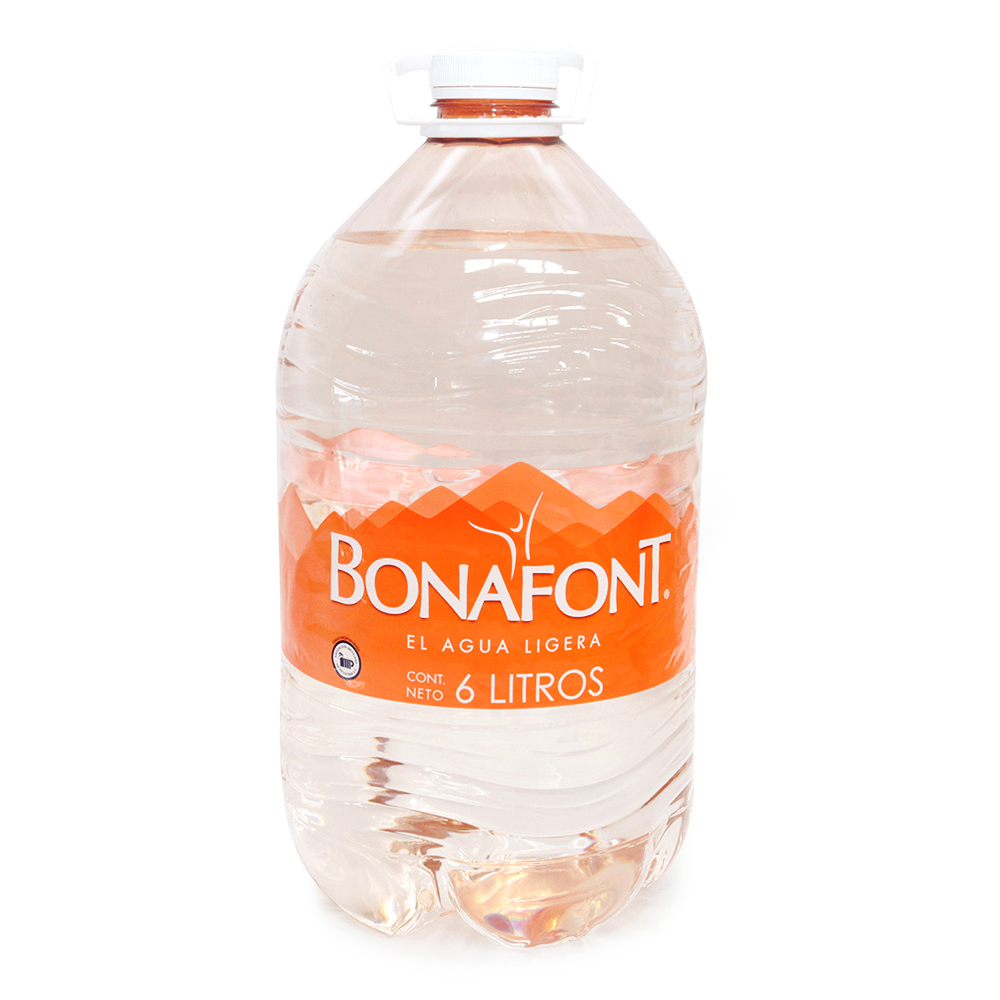 Agua Natural Bonafont 6 L