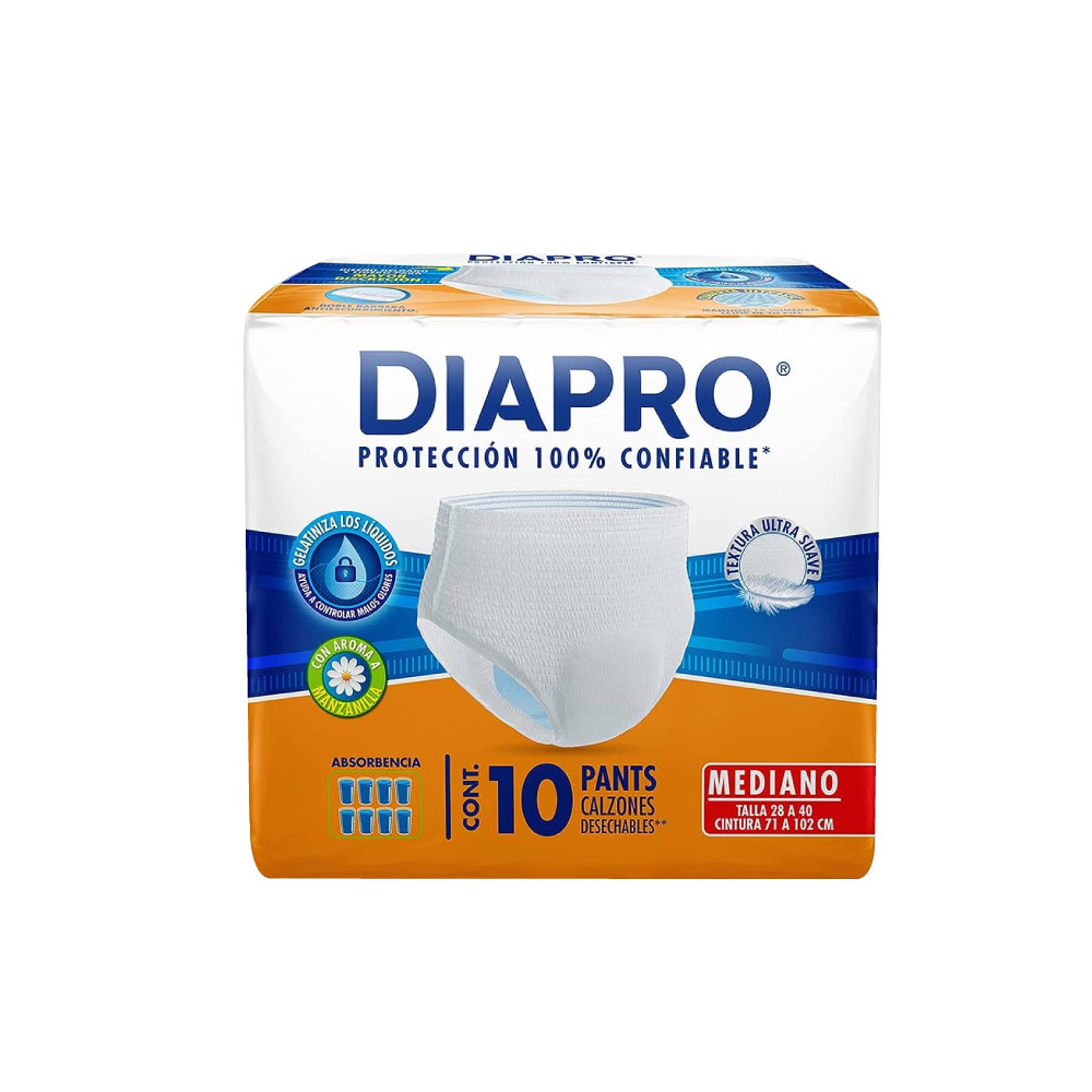 Diapro Pants Unisex Mediano 8/10 Pz