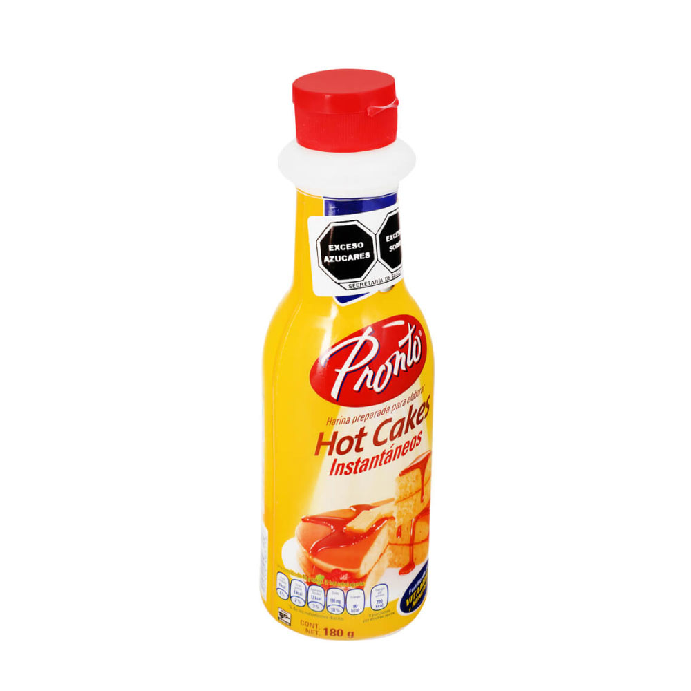 Pronto Harina Para Hotcakes Instantaneos Bolsa 180 Gr