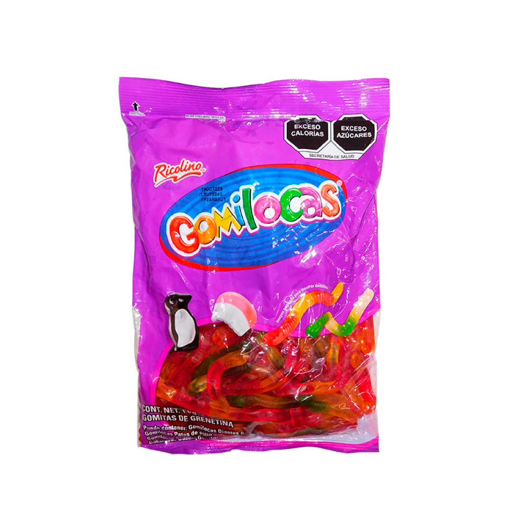 Gomitas Barcel Gusanos Bicolor 1 Kilo
