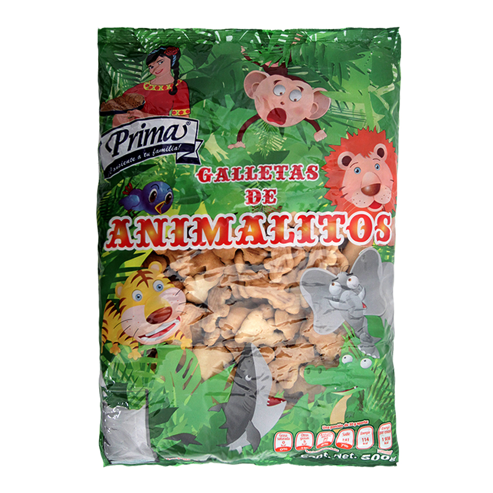 Galletas Prima Animalitos 500 gr