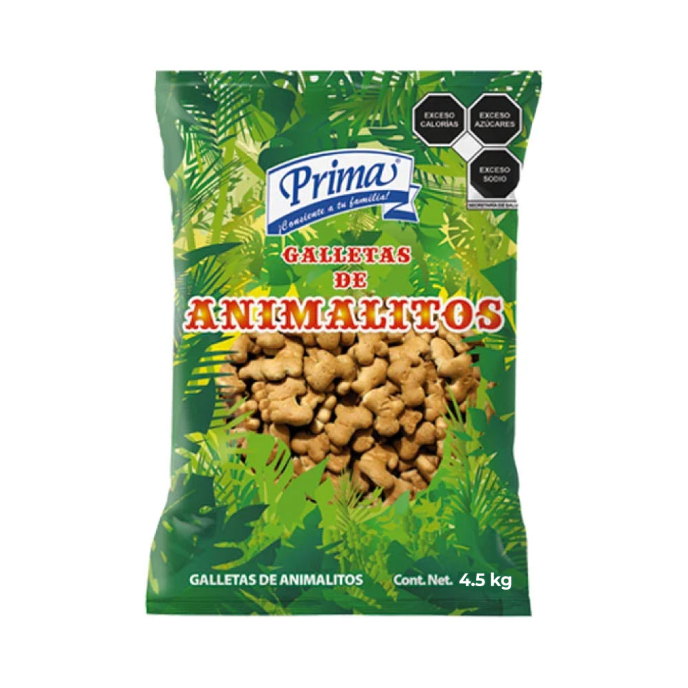 Galletas Prima Animalitos 4.5 kg
