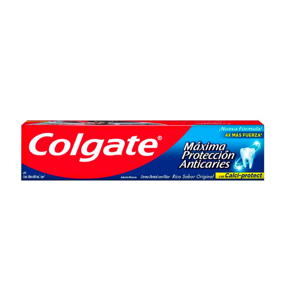 Pasta Dental Colgate Máxima Protección Anticaries Familiar 100 ml