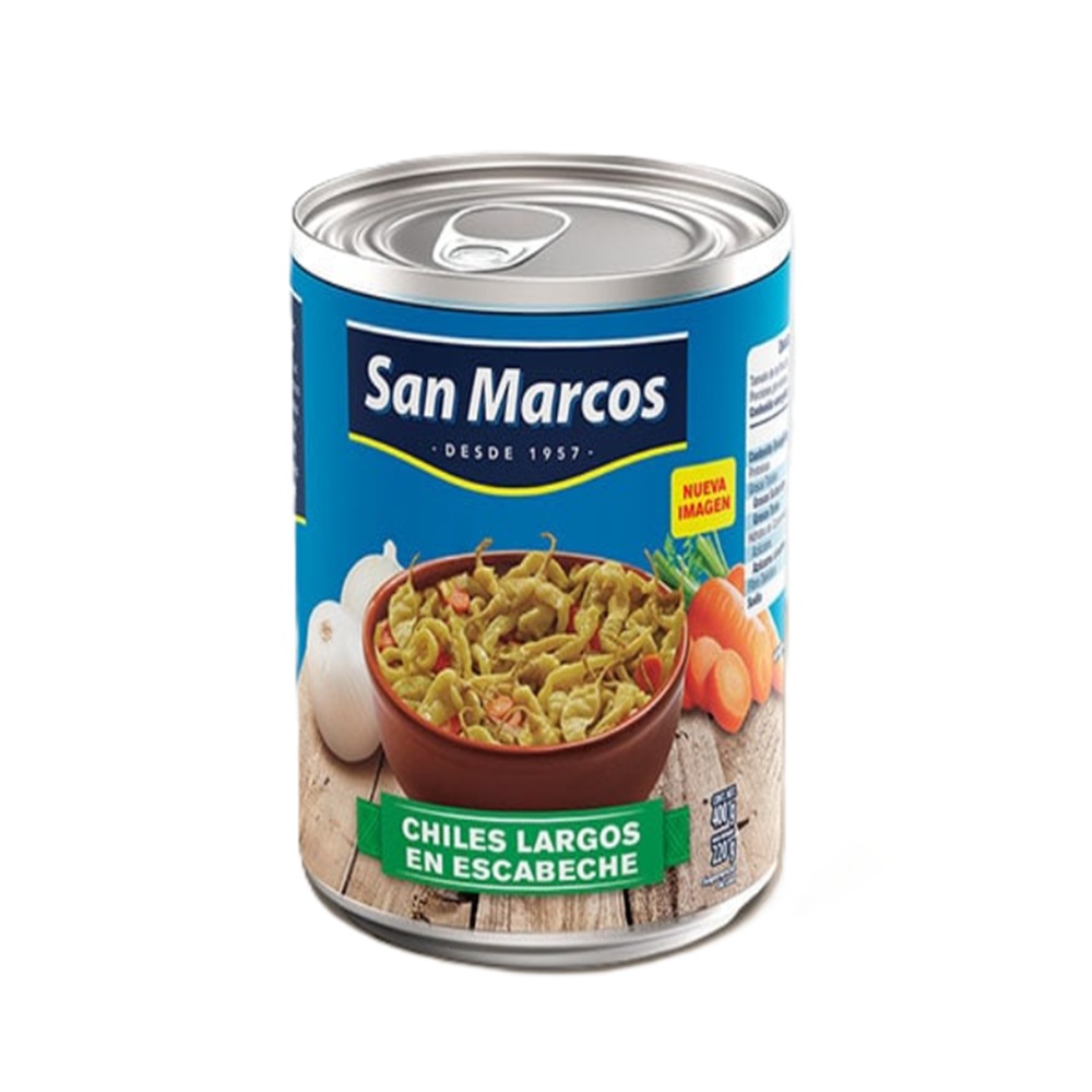 Chiles Largos San Marcos en Escabeche 400 g