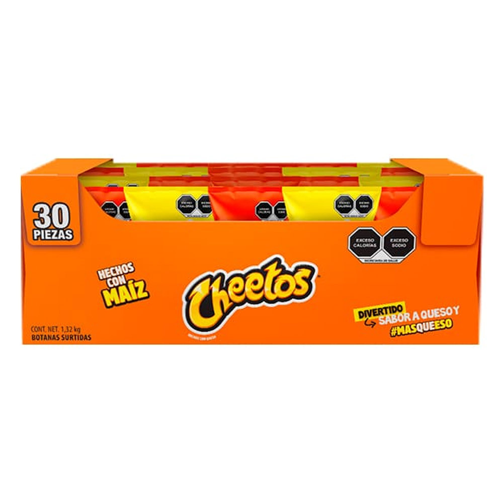 Frituras Cheetos 30 pz Paquete