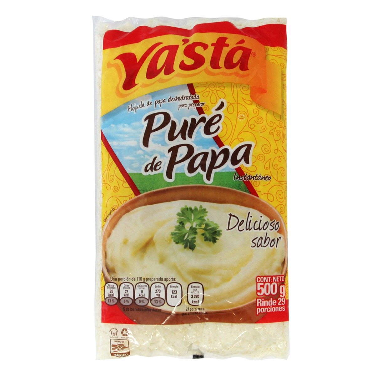 Pure De Papa Inst. Yasta 500 gr