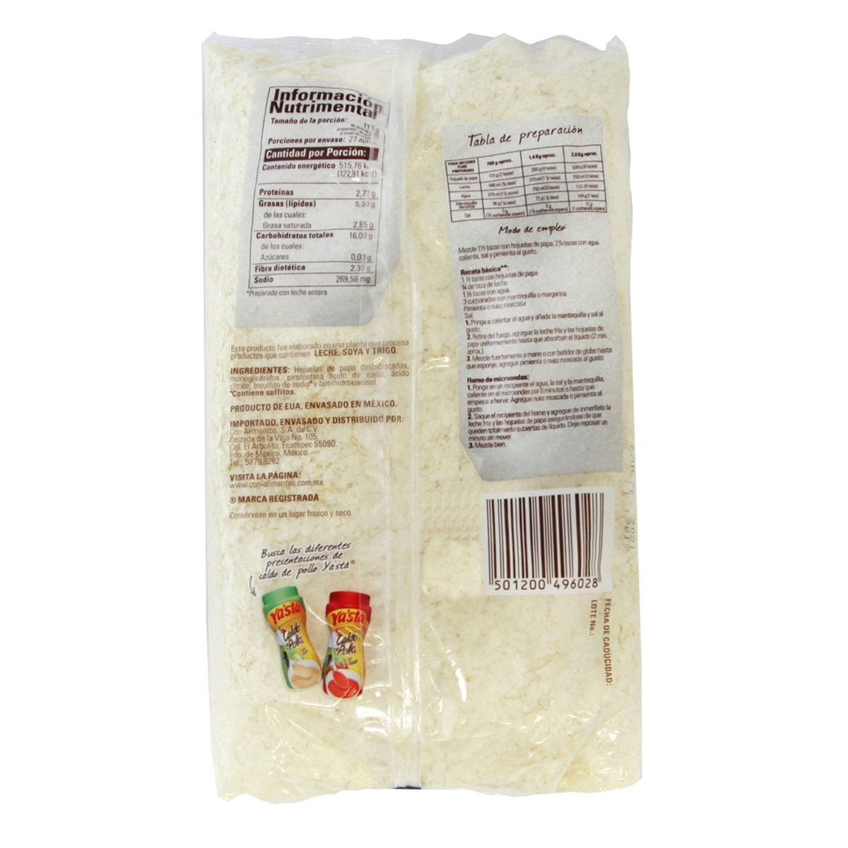 Pure De Papa Inst. Yasta 500 gr