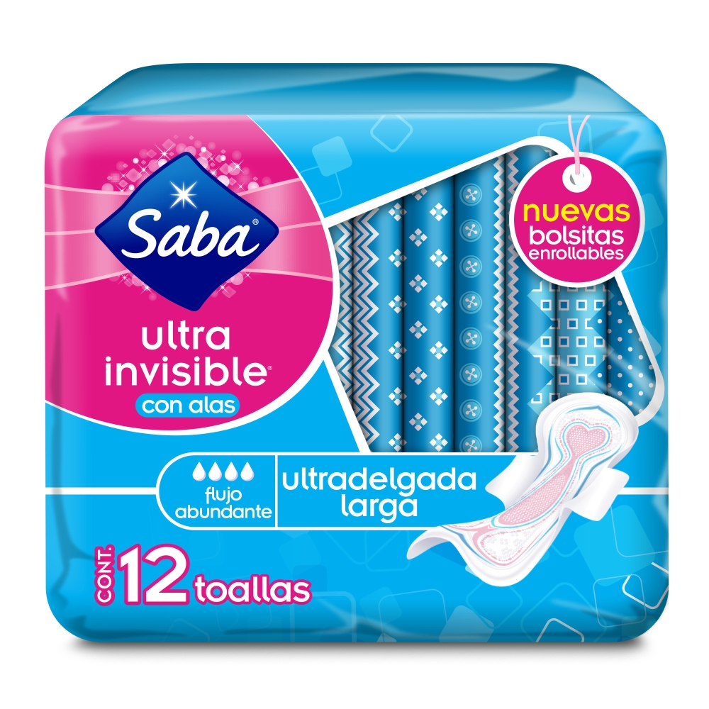 Saba Ultra Fem Larga Del C/A 16/12 Pz
