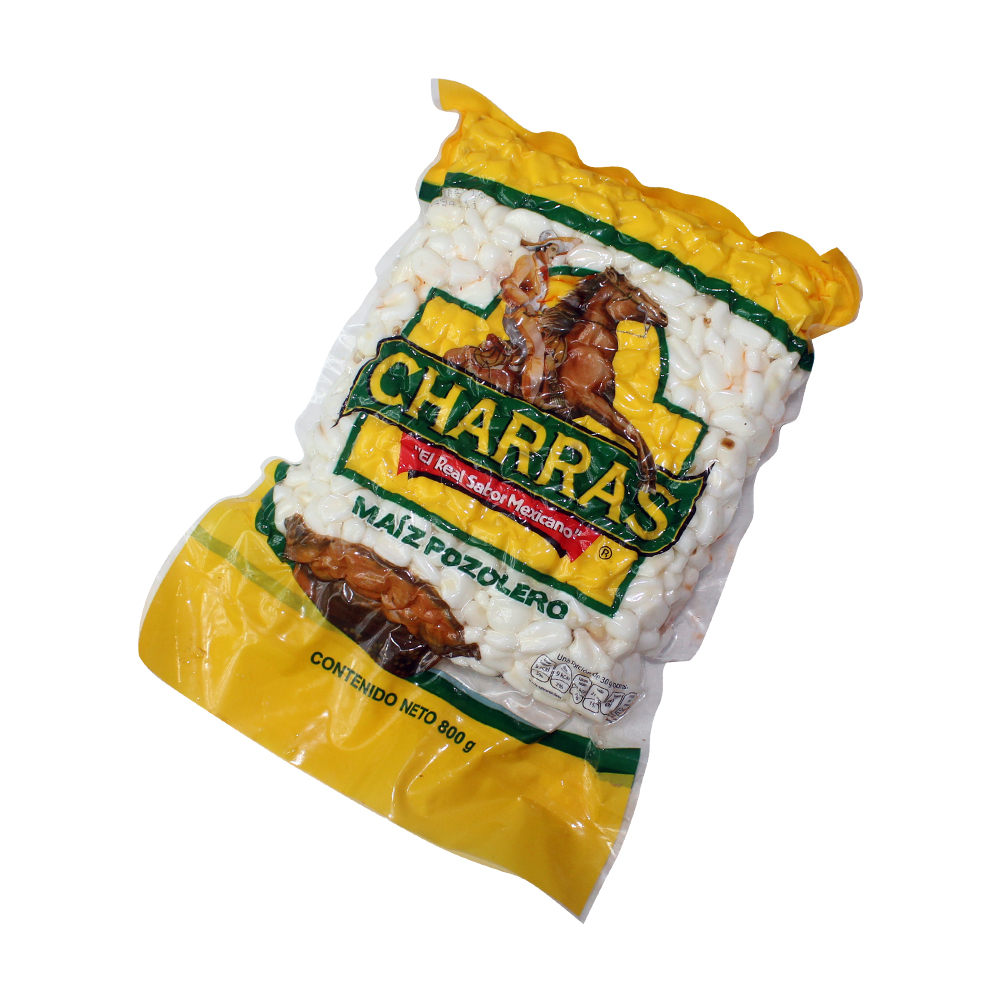 Maiz Pozolero Charras Precocido 800 gr