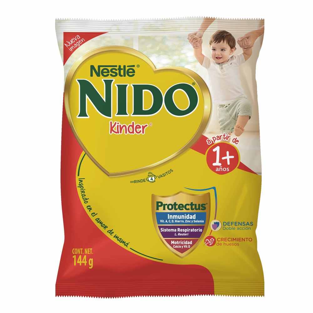 Nido Kinder Leche Polvo 12/144 Gr