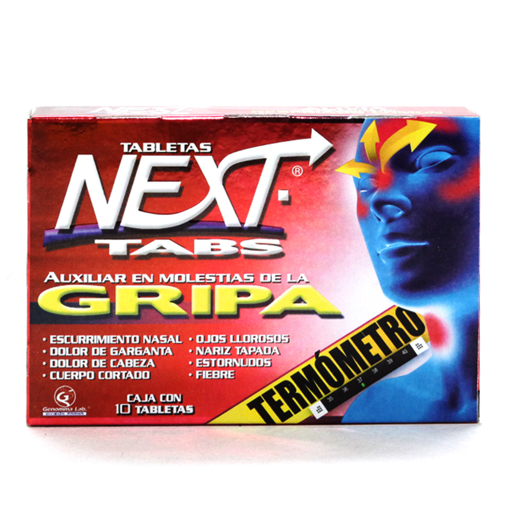 Next Antigripal Con 10 Tabletas
