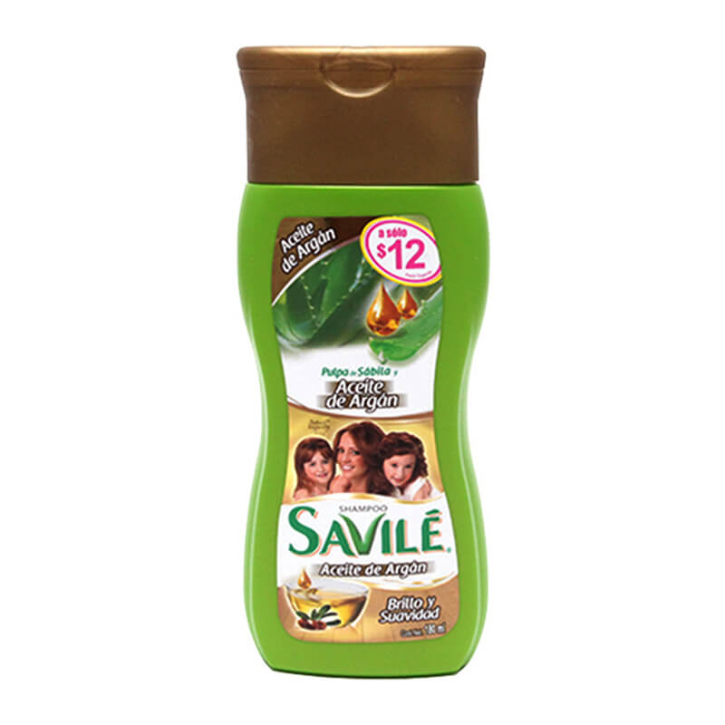 Shampoo Savilé Argan 180 Mililitros