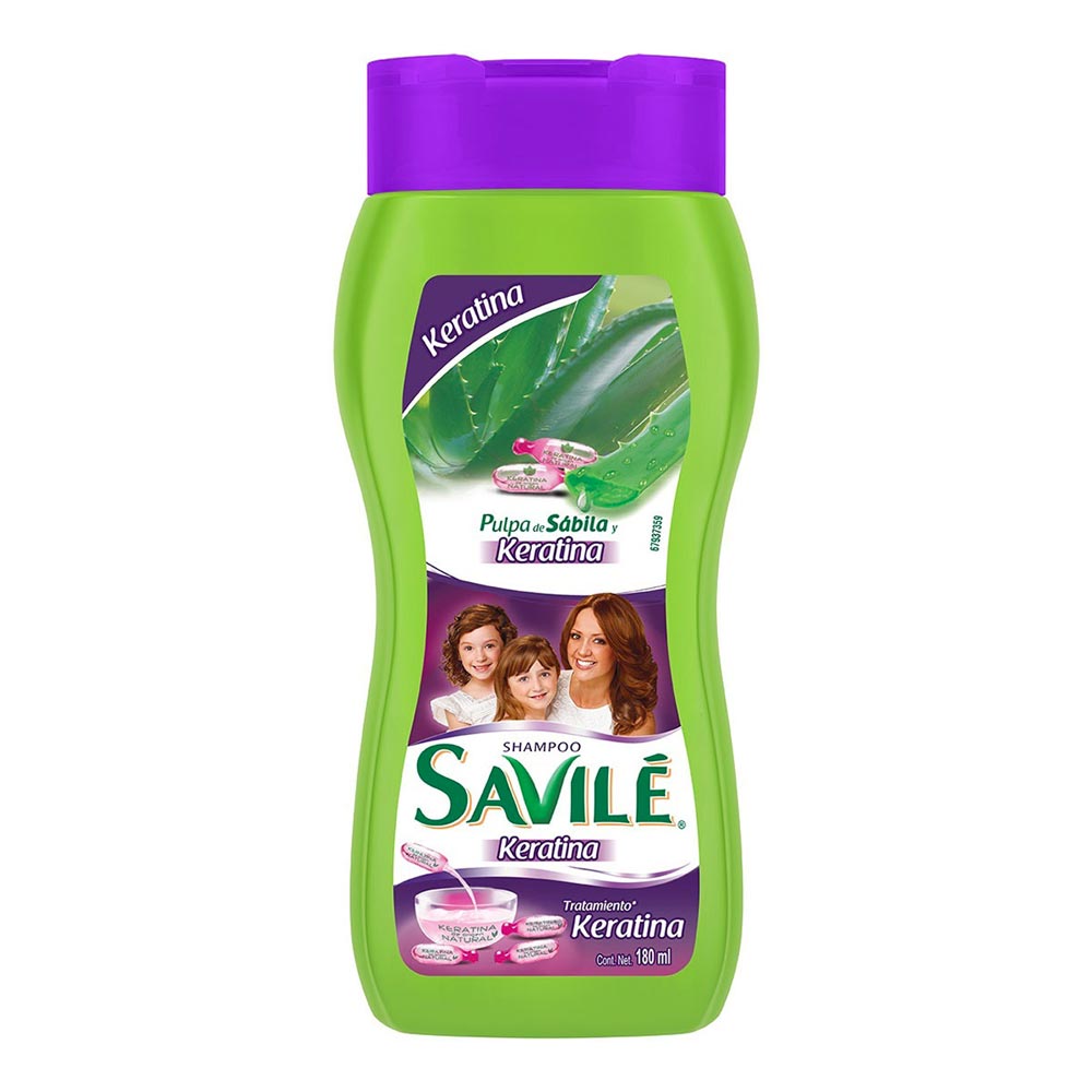 Shampoo Savilé Liso Keratina 180 ml