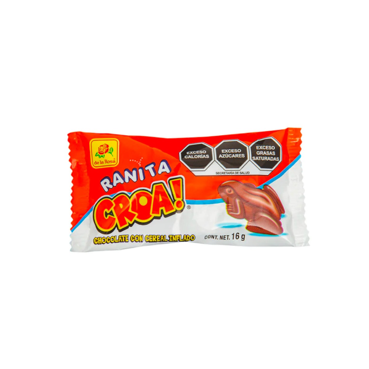 Chocolate Ranita Croa Paquete Con 12 Piezas De 16 gr