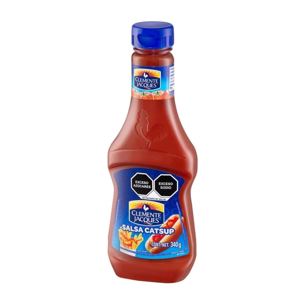 Clemente Jacques Catsup Squeeze 340 Gr