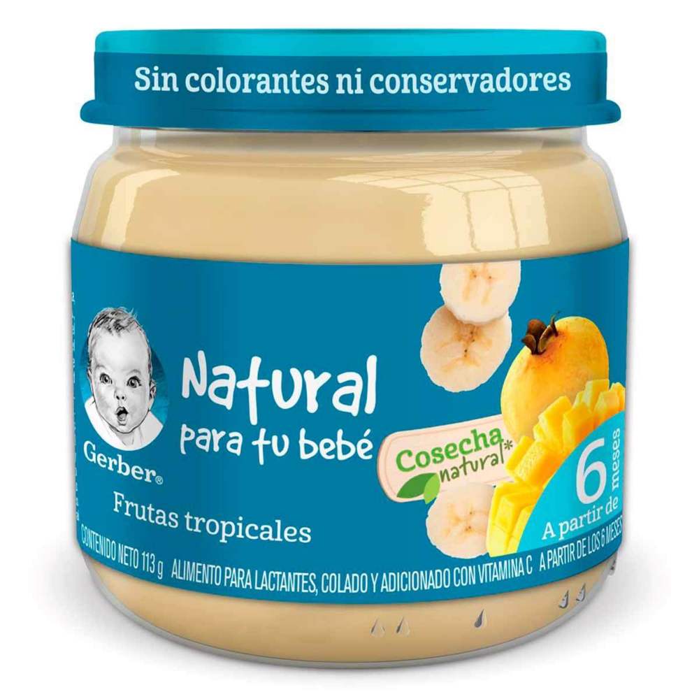 Gerber Etapa 2 Frutas Tropicales 113 gr
