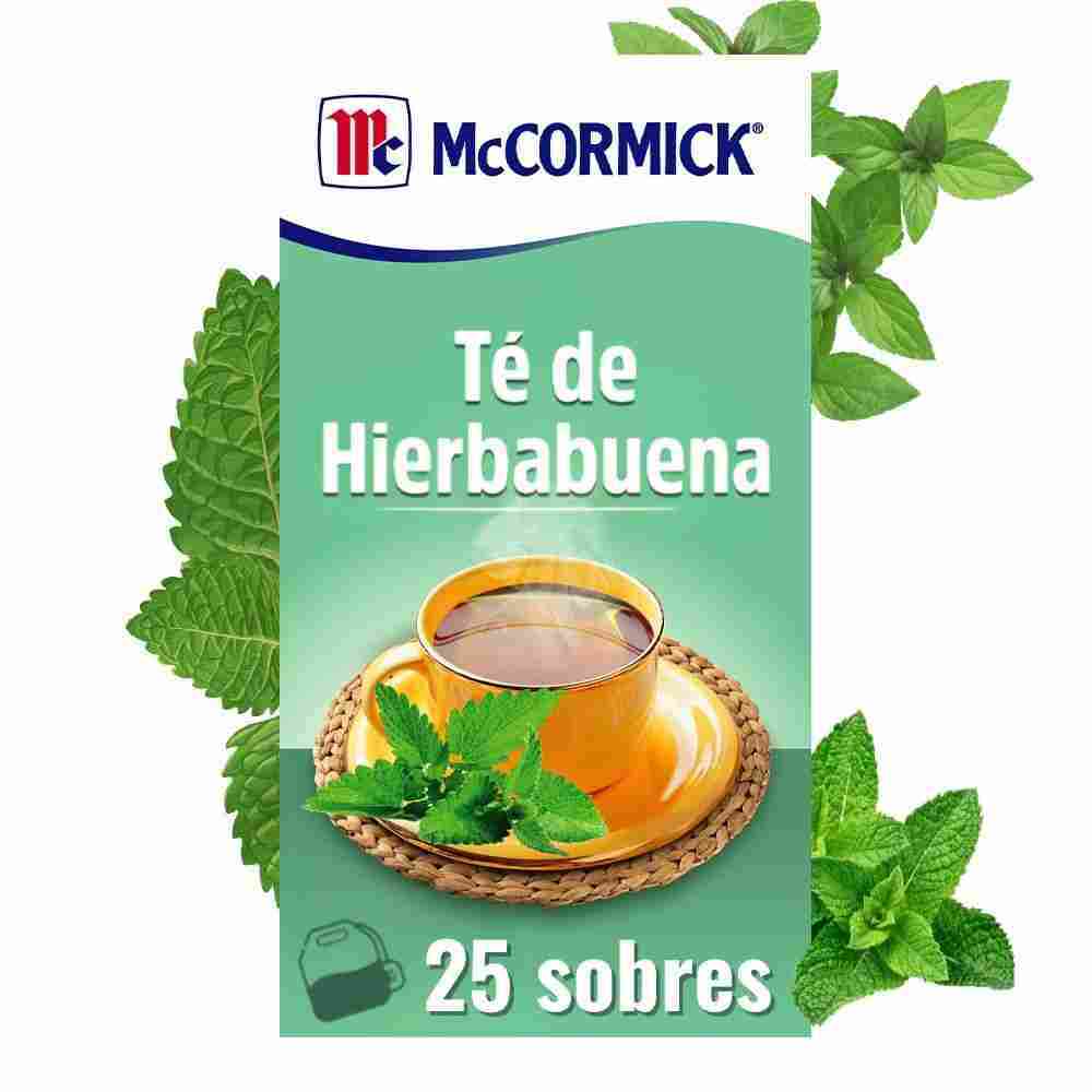 Té McCormick de Hierbabuena 25 sobres