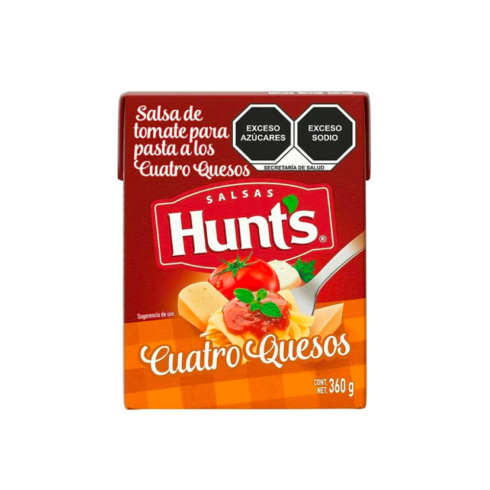 Pasta Hunts Salsa 4 Quesos 360 gr