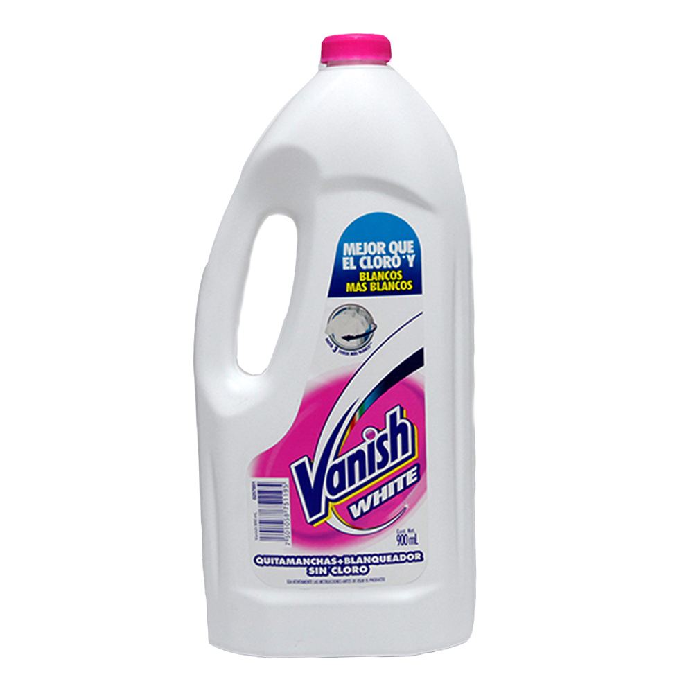 Removedor De Manchas Vanish White 900 Mililitros