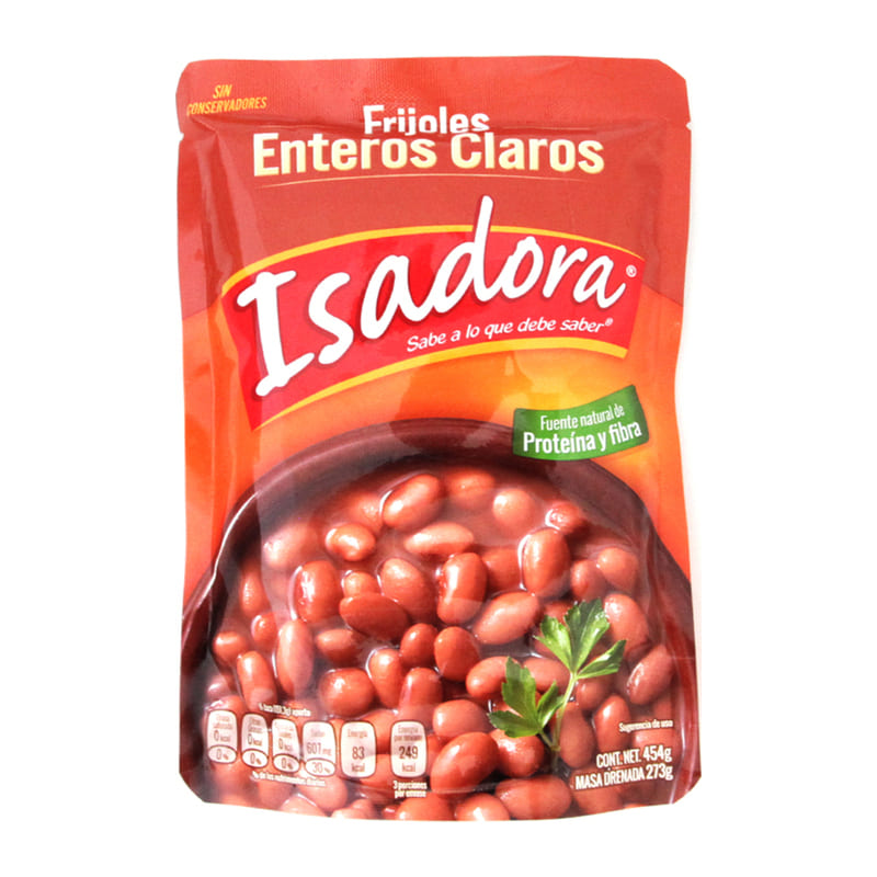Frijoles Enteros Isadora Bayos 454 g