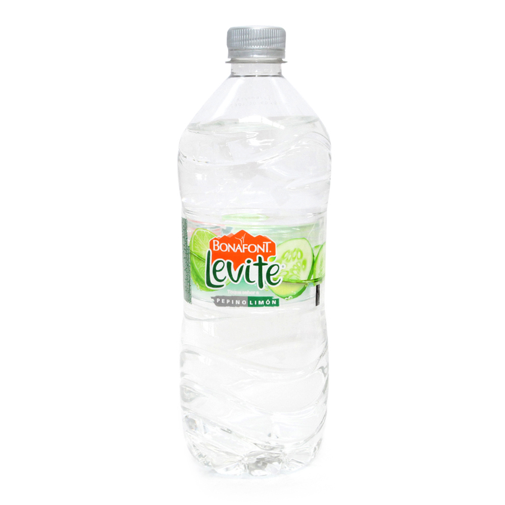 Agua Saborizada Levité Pepino y Limón 1 L