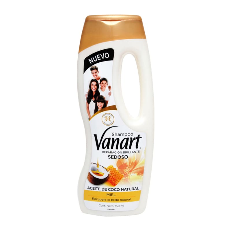 Shampoo Vanart Reparación Brillante Sedoso 750 ml