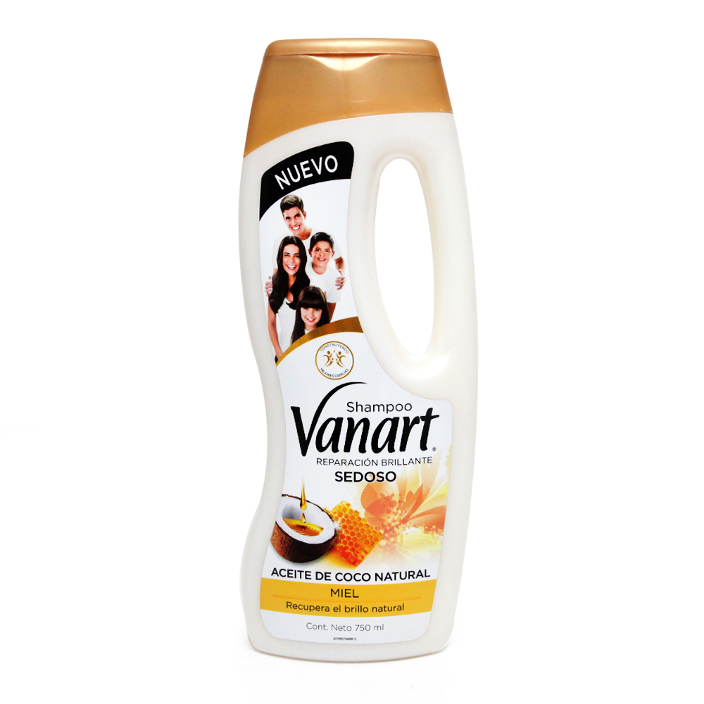 Shampoo Vanart Reparación Brillante Sedoso 750 ml