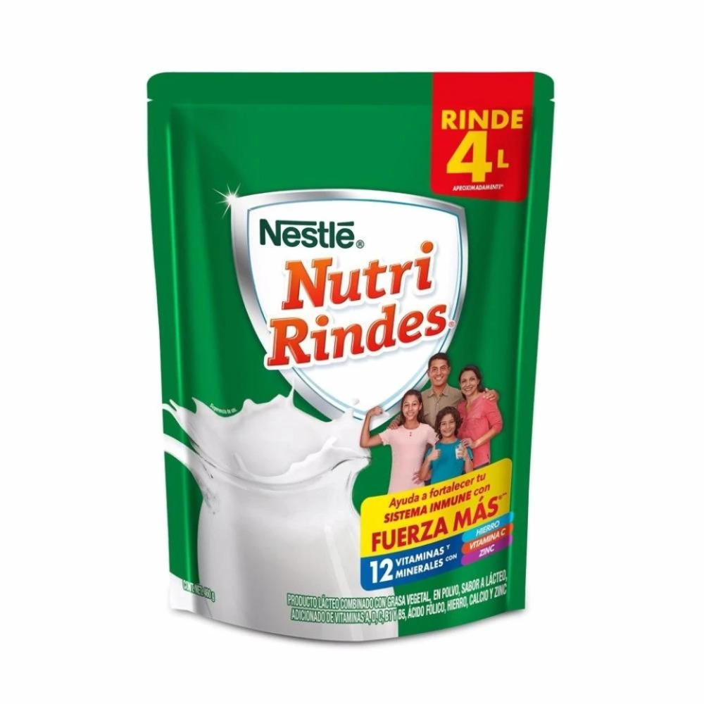 Leche en Polvo Nestle Nutri Rindes 460 gr