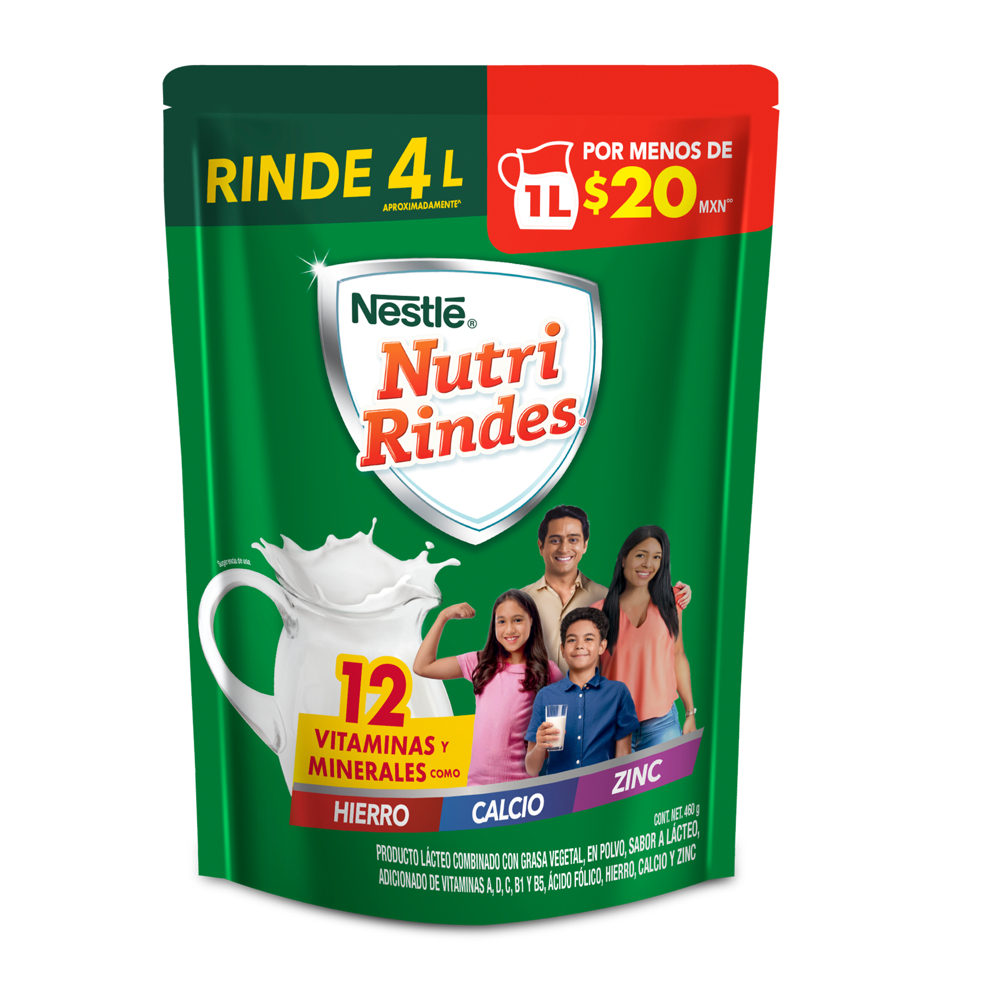Leche en Polvo Nestlé Nutri Rindes 460 g