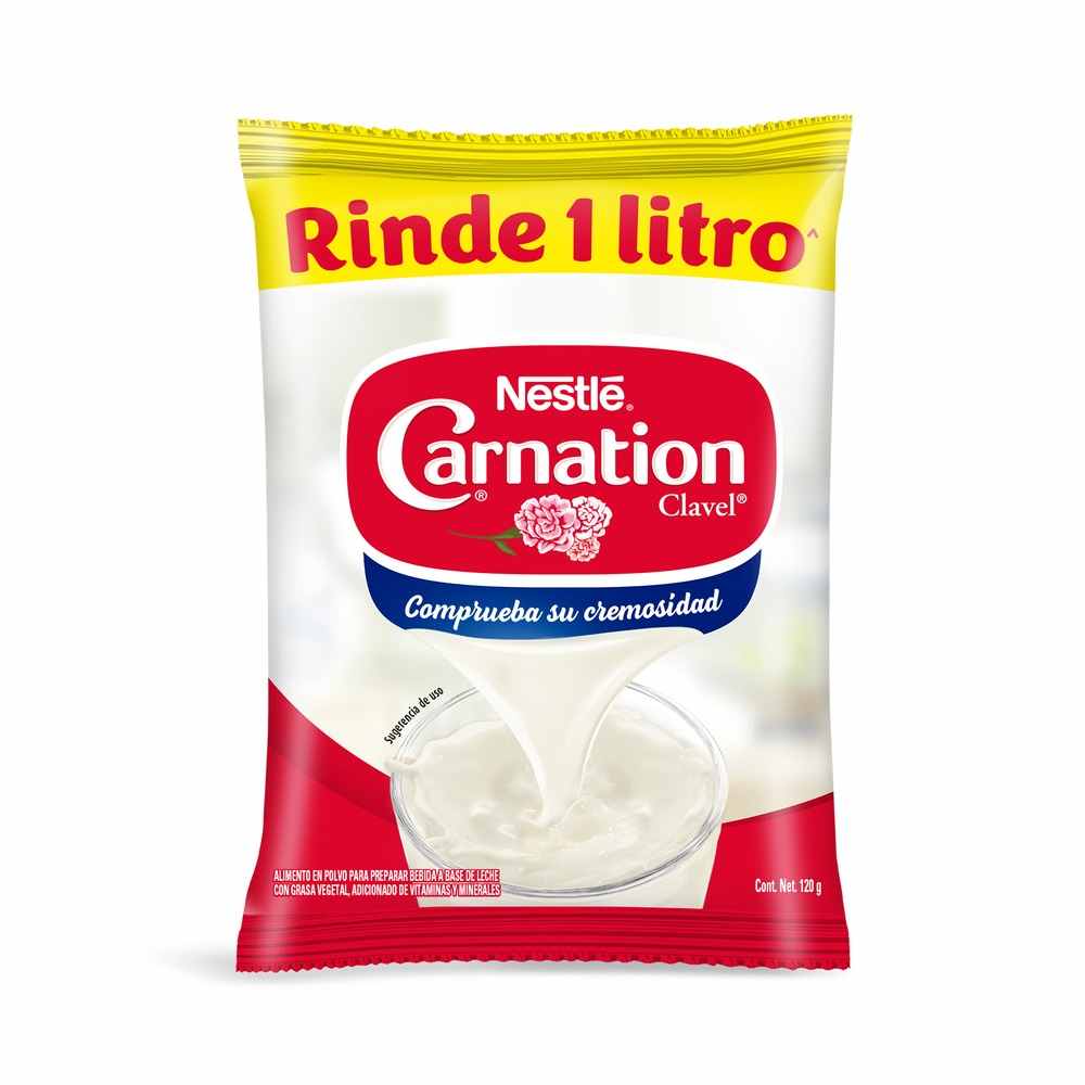 Producto Lácteo Carnation en Polvo Bolsa 120 gr