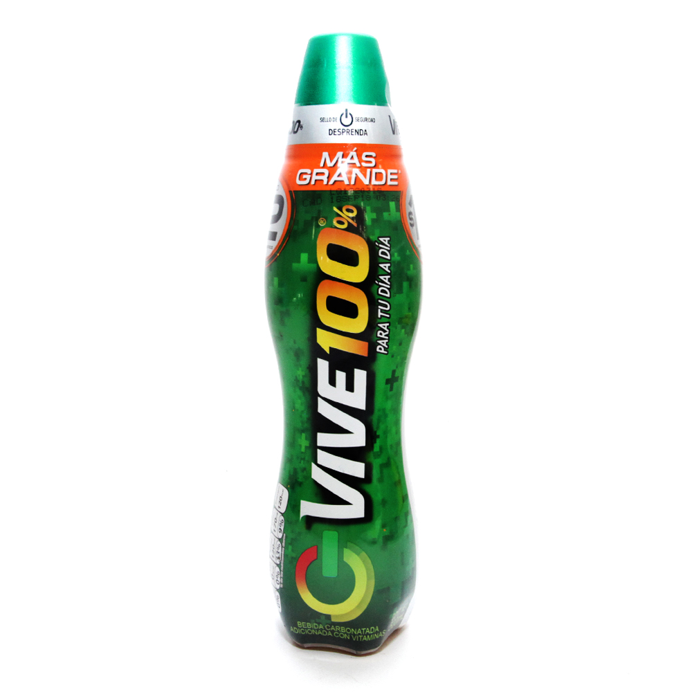 Bebida Energetica Vive 100 Botella 500 ml
