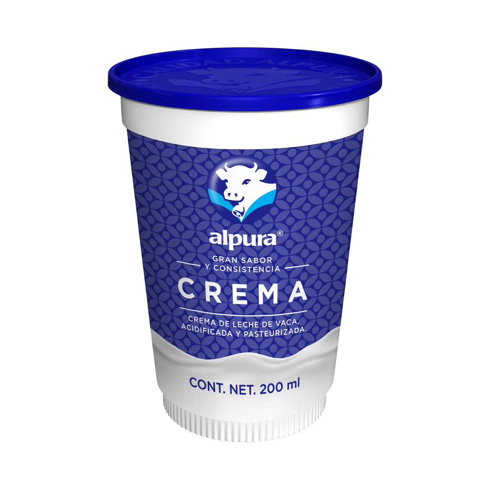 Crema Acida Alpura Pieza 200 ml