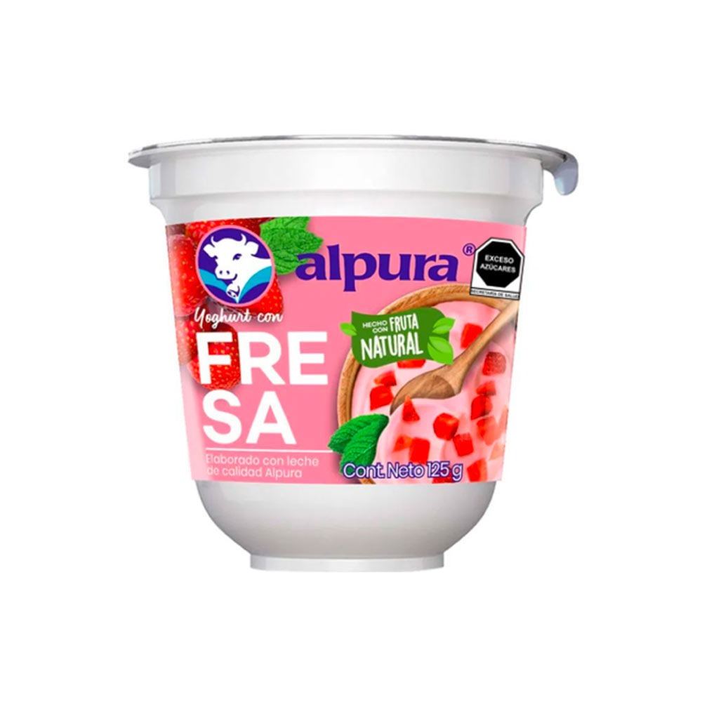 Yoghurt Batido Alpura Fresa 125 gr