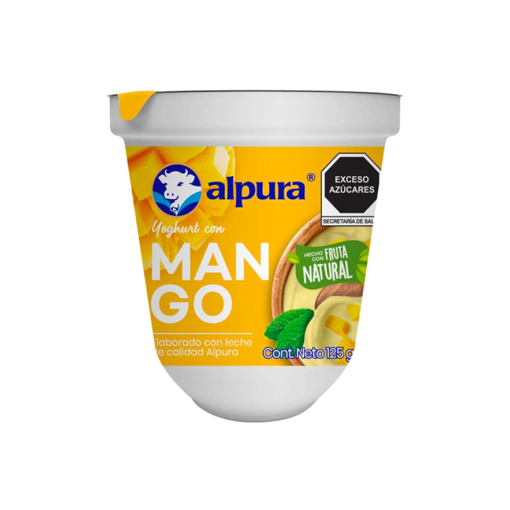 Yoghurt Batido Alpura Mango 125 gr